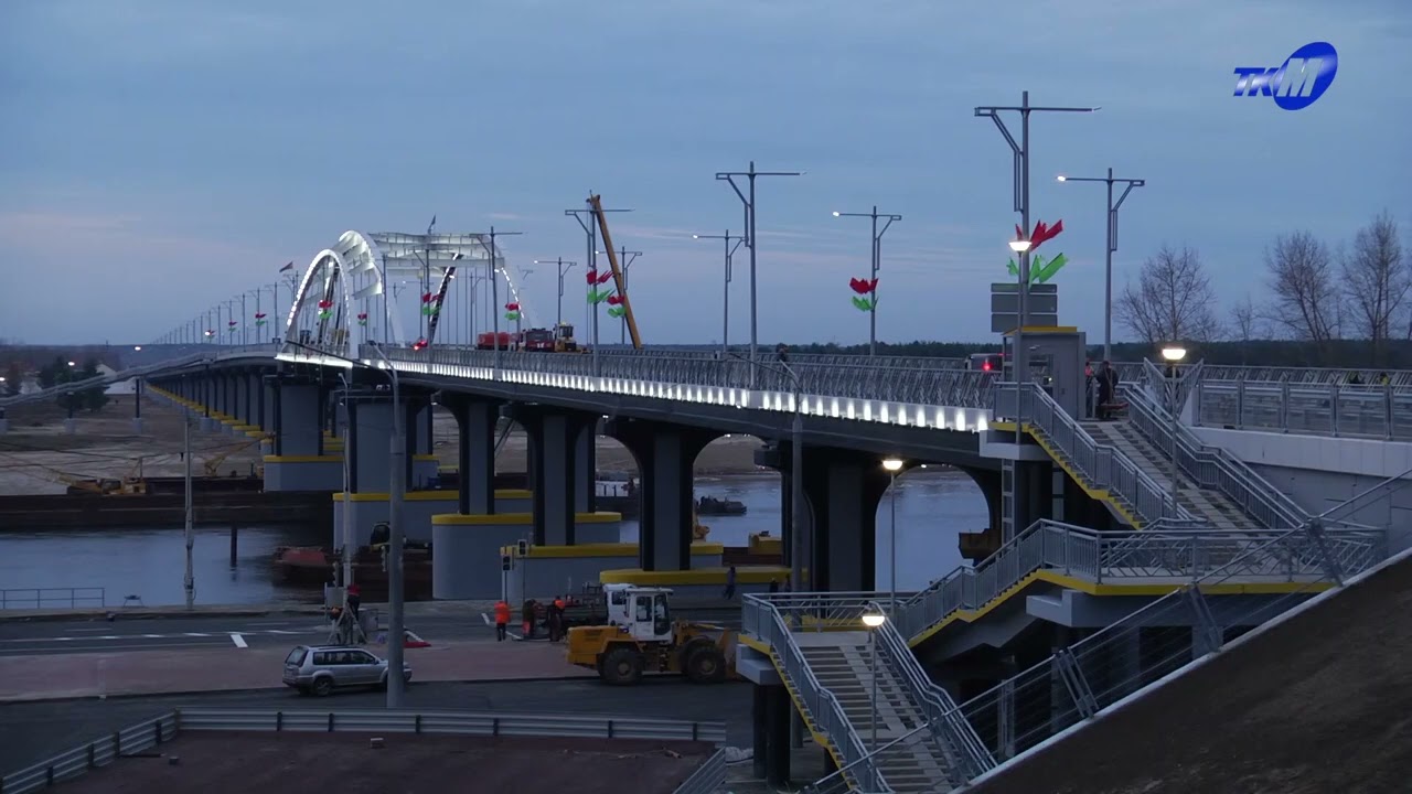 Мост через Припять — новая фотозона в Мозыре 📸