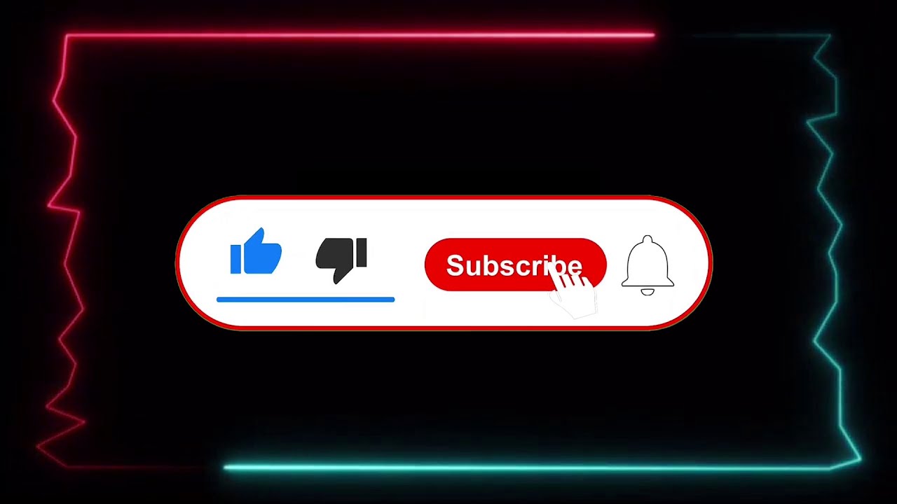 Gaming Intro with Neon Border & Effects + Free Templates