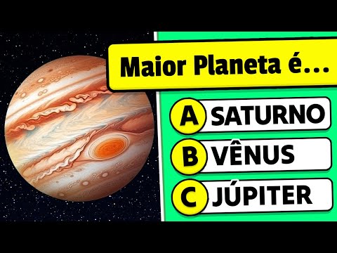 🚀 Quiz dos PLANETAS: Teste Seus Conhecimentos sobre o SISTEMA SOLAR! 🌌☀️🪐