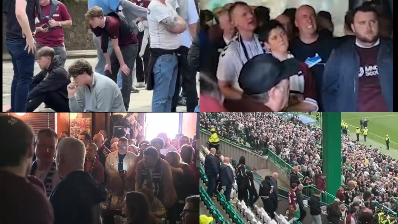 GLORIOUS Hearts Fans PAIN At Losing League Title To Celtic On The Final Day π