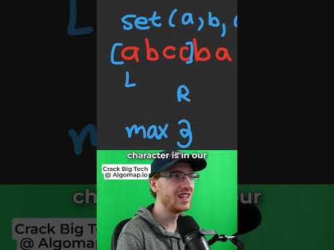 Sliding Window Algorithm Explained Clearly   Longest Substring Without Repeating Characters Leetcode