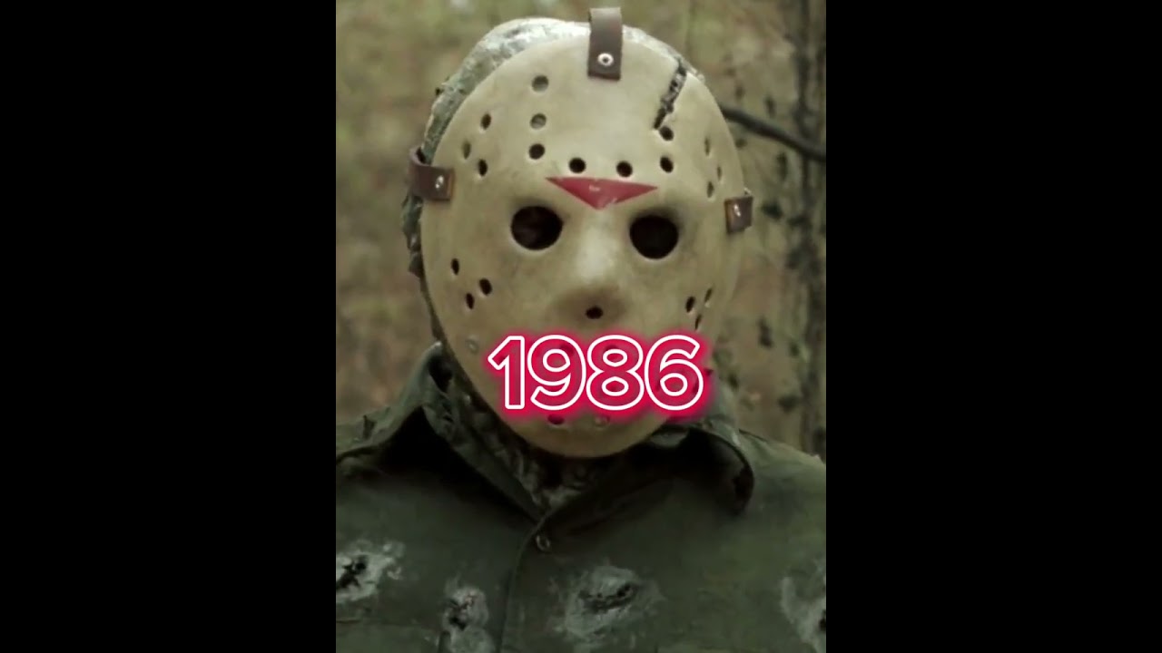 Jason Voorhees Evolution (1980-2009) 🔪
