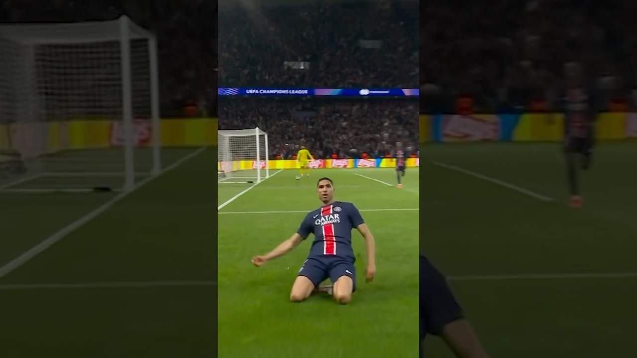 Hakimi's Stunning Finish! ⚽