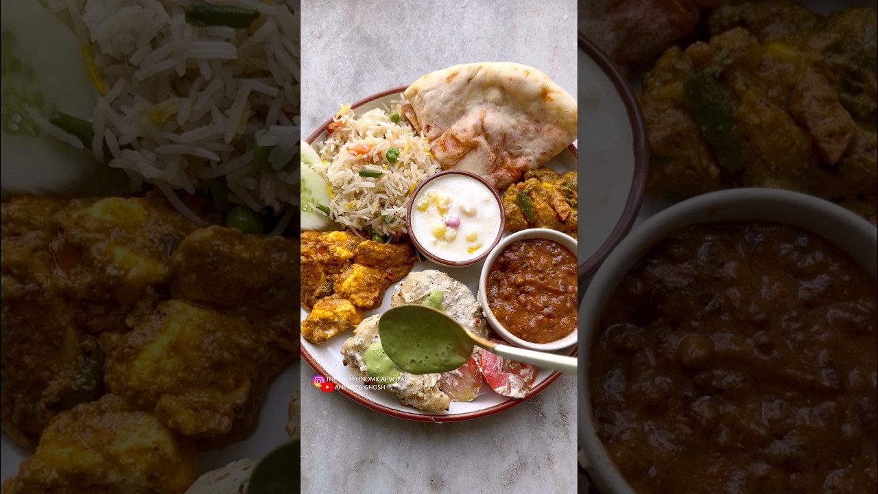 Gopala’s Veg Thali: A Delicious Bengali Lunch