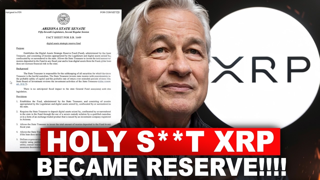 XRP Becomes US Reserve β Major News!