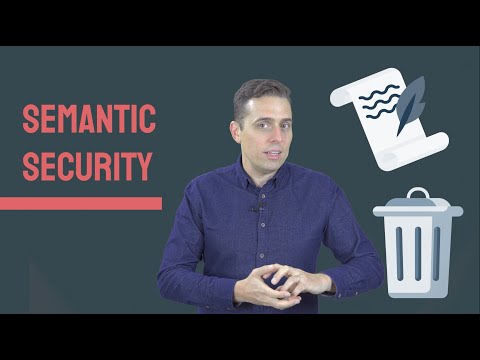 Semantic Security and the One-Time Pad