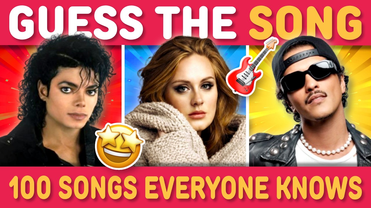 Guess the 100 Most Iconic Songs 🎶