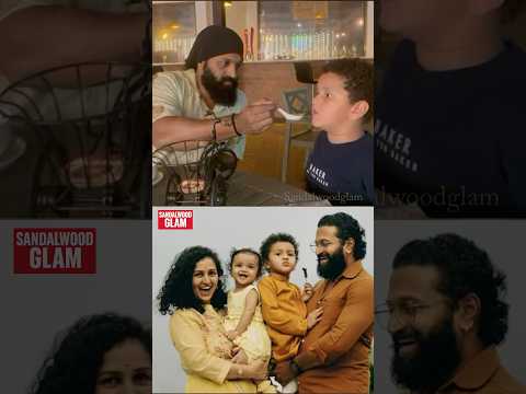 Rishab Shetty Vacation with wife Pragati Kids #rishabshetty #kantara #kantarachapter1 #sandalwood