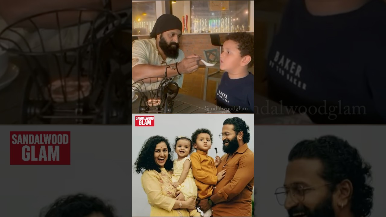 Rishab Shetty's Family Vacation with Wife & Kids 🌴