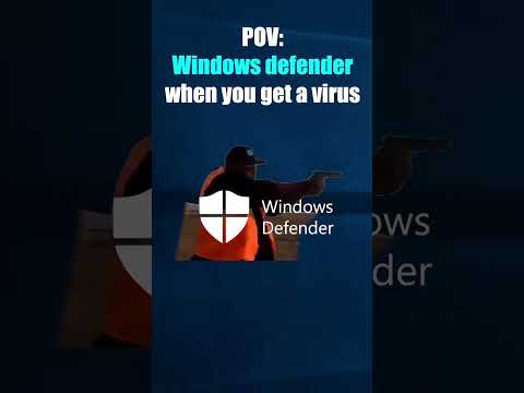 When Windows Defender gets infected with a computer virus