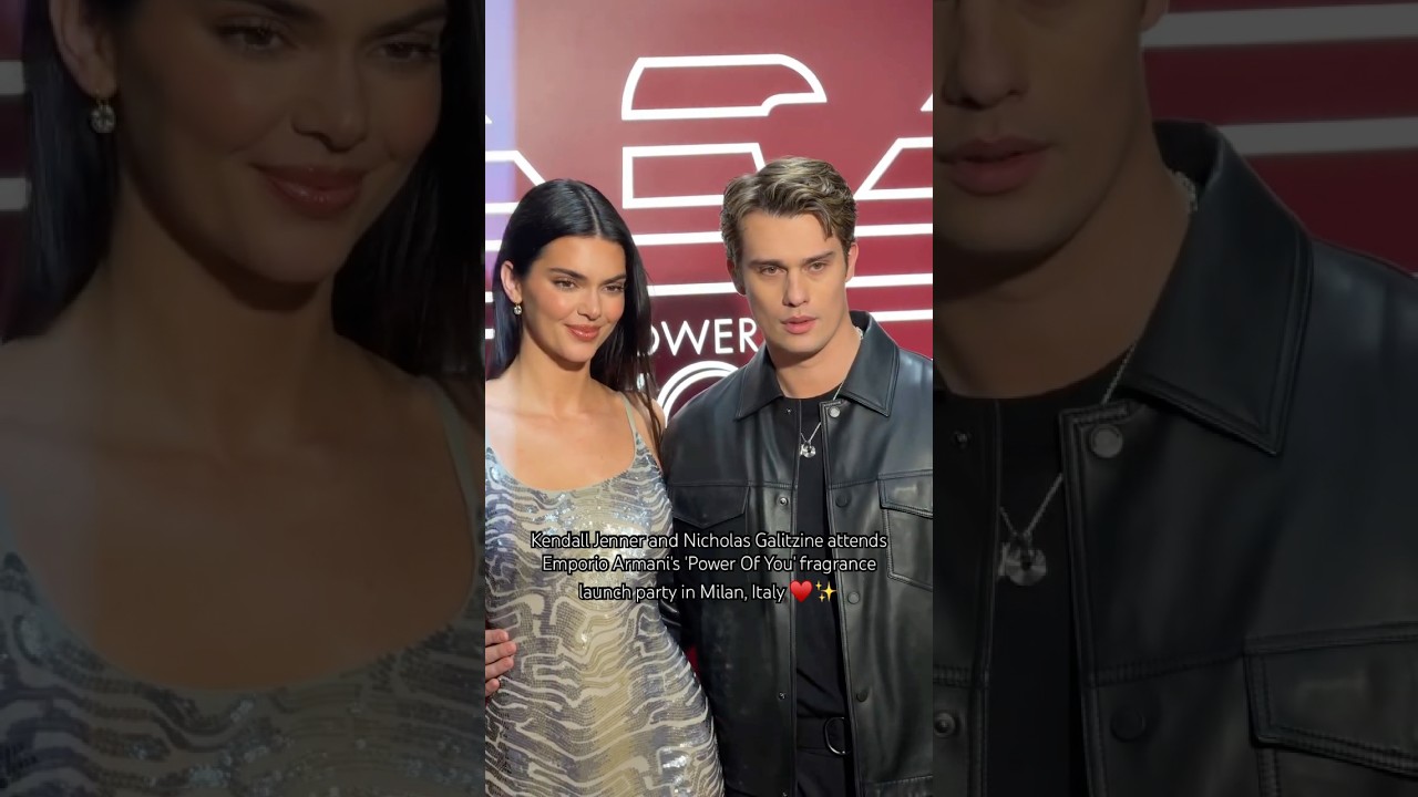 Kendall & Nicholas Galitzine at Armani Fragrance Launch 🌟