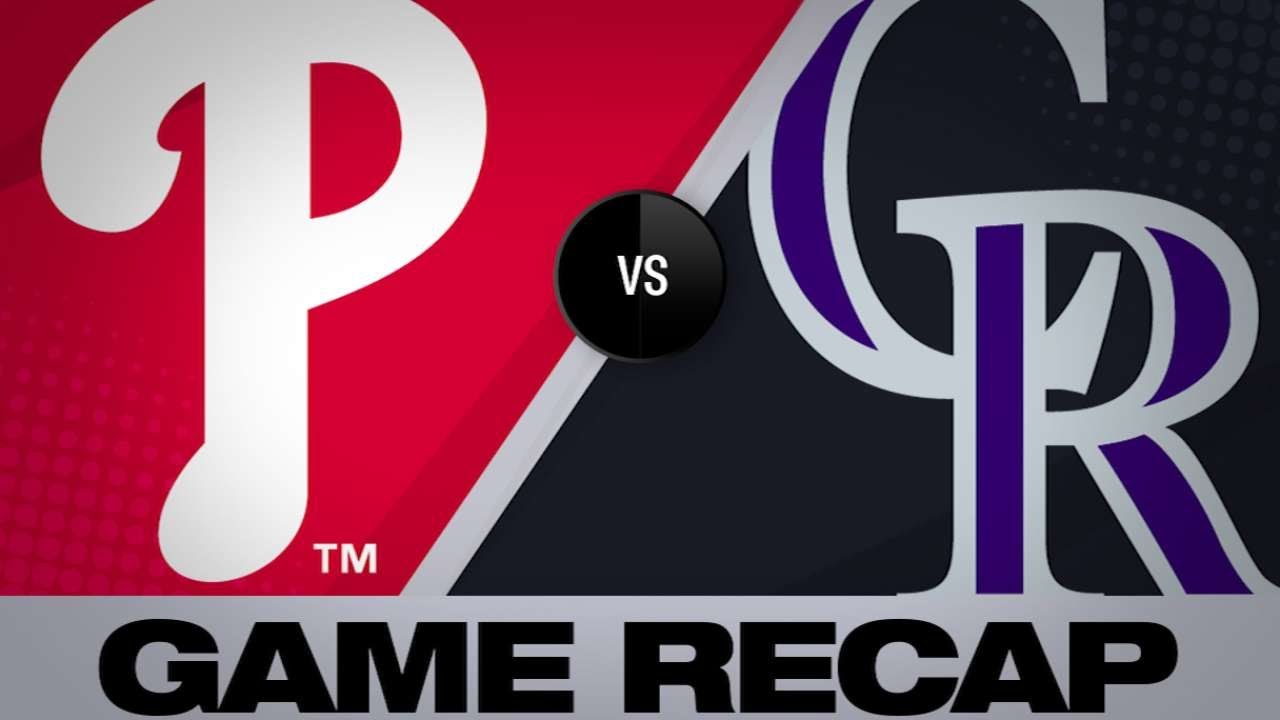 4/19/19: Blackmon delivers walk-off home run in 12th