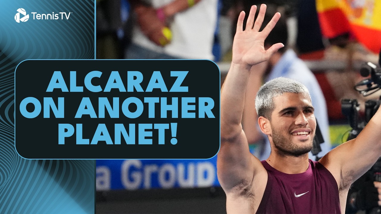 Carlos Alcaraz Dominates Brandon Nakashima in Tokyo 2025 🔥