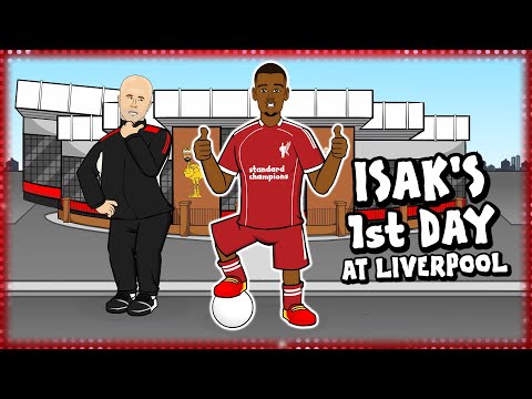 ISAK's 1st Day at LIVERPOOL!