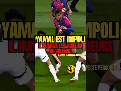 YAMAL HUMILIE LES JOUEURS DE VALENCE AVEC UN PONT LĂGENDAIRE đ€Żđ„ LE BARĂA LES DĂTRUIT AVEC 7 BUTS