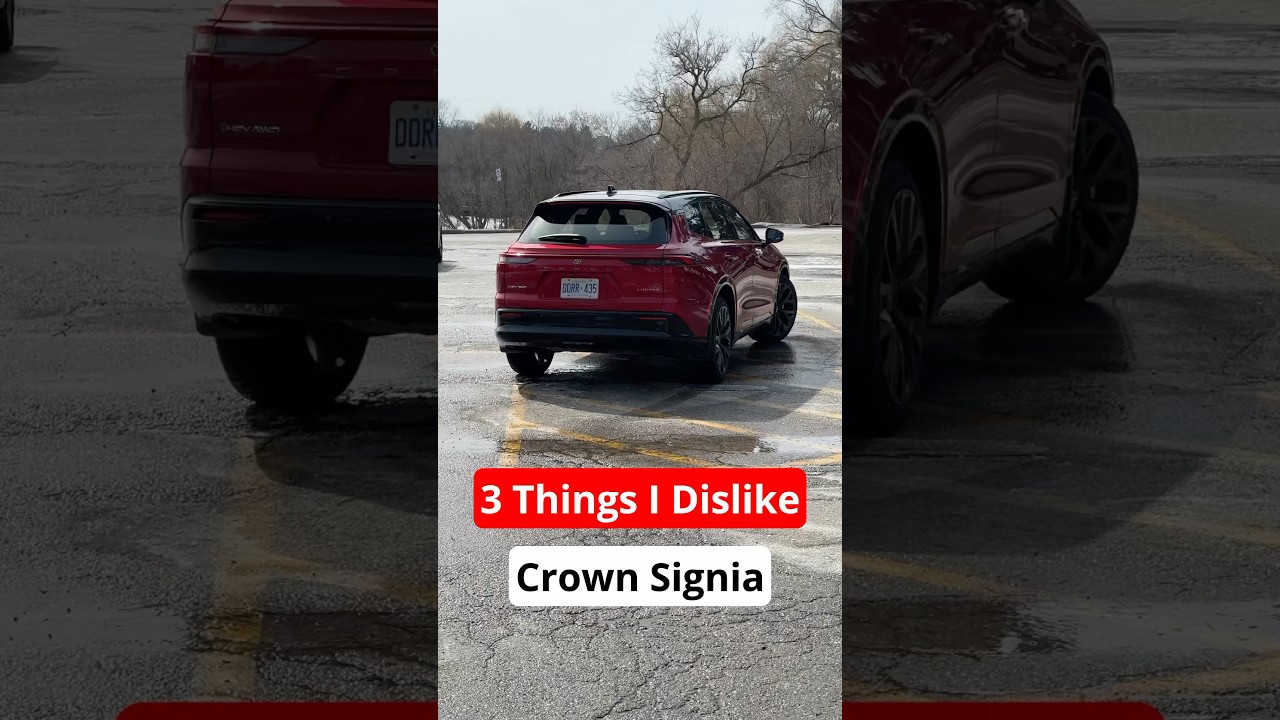 3 Things Victor Dislikes About the 2025 Toyota Crown Signia #carreview #automobile #autoreview