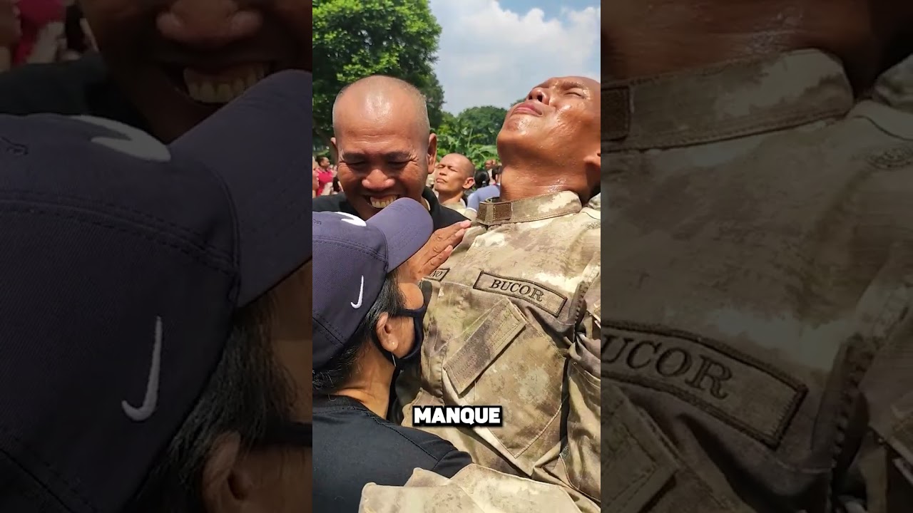 Ces soldats ont quitté leur famille 😢