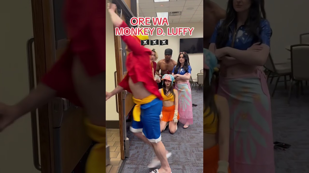 Epic Monkey D. Luffy Cosplay & Meme Moments from One Piece! 🏴☠️