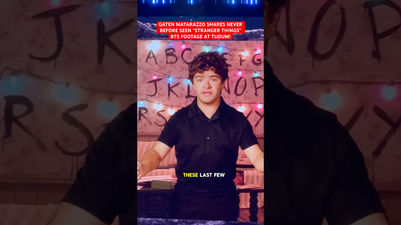 Exclusive Behind-the-Scenes Footage from 'Stranger Things' Revealed at Netflix TUDUM 🎬