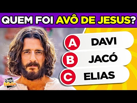 ✝️ 30 PERGUNTAS DA BÍBLIA PARA VOCÊ RESPONDER | Mega Quiz Bíblia | #quizbiblico #quizbíblia
