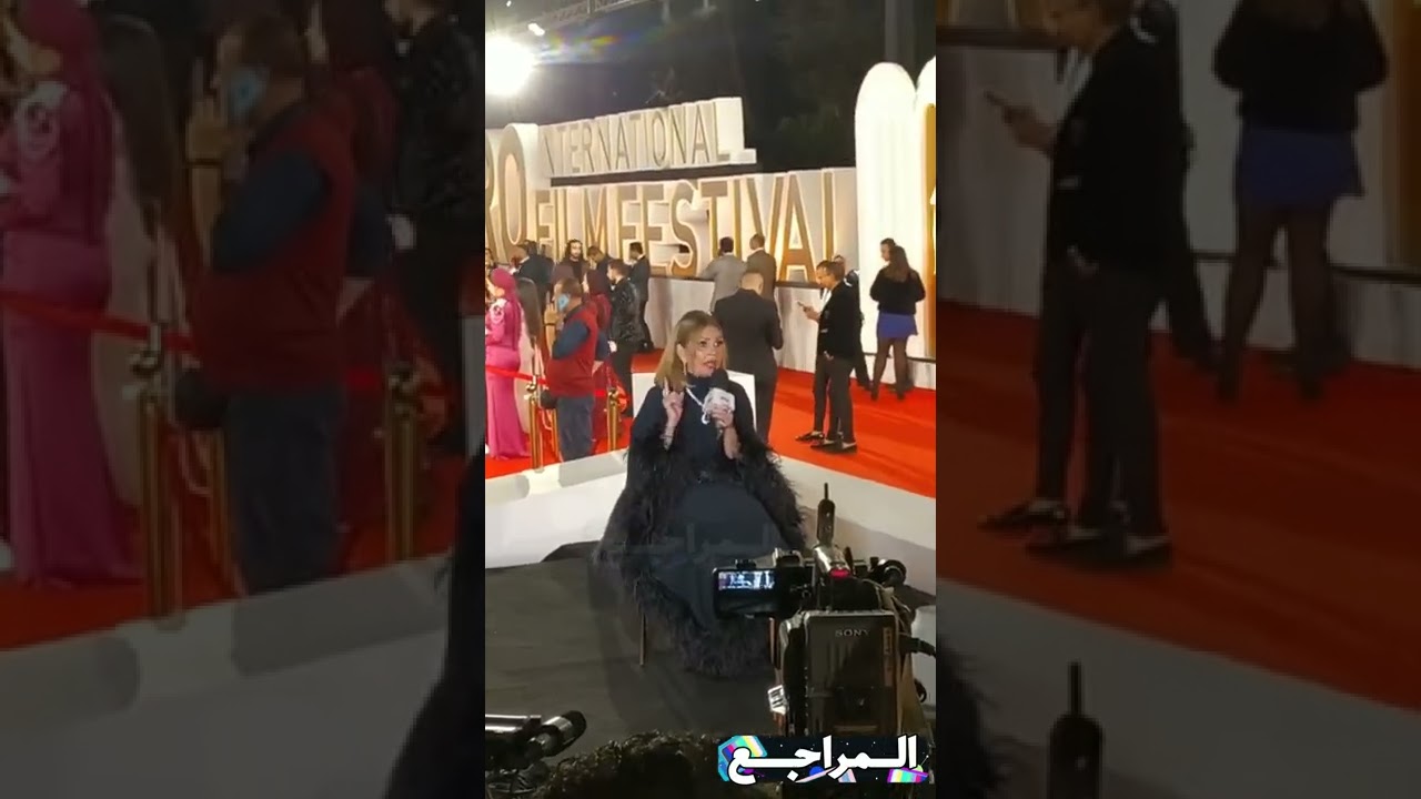 يسرا تتألق على السجادة الحمراء في مهرجان القاهرة السينمائي 2022 ✨
