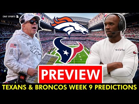 Houston Texans vs. Denver Broncos FULL BREAKDOWN | Injury Reports, Predictions & Analysis