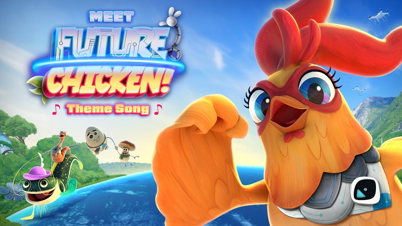 Meet Future Chicken: Eco-Warrior for a Bright Future 🐥