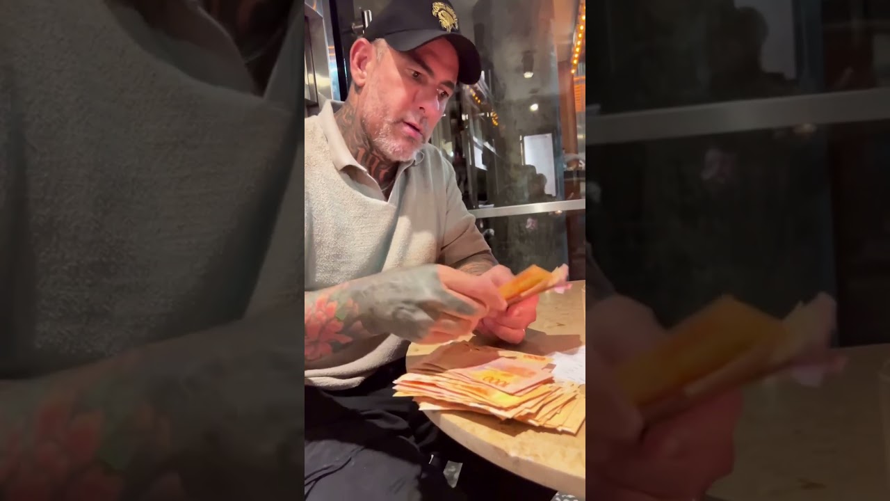 Fogaça mostra conta de restaurante na Argentina 💸