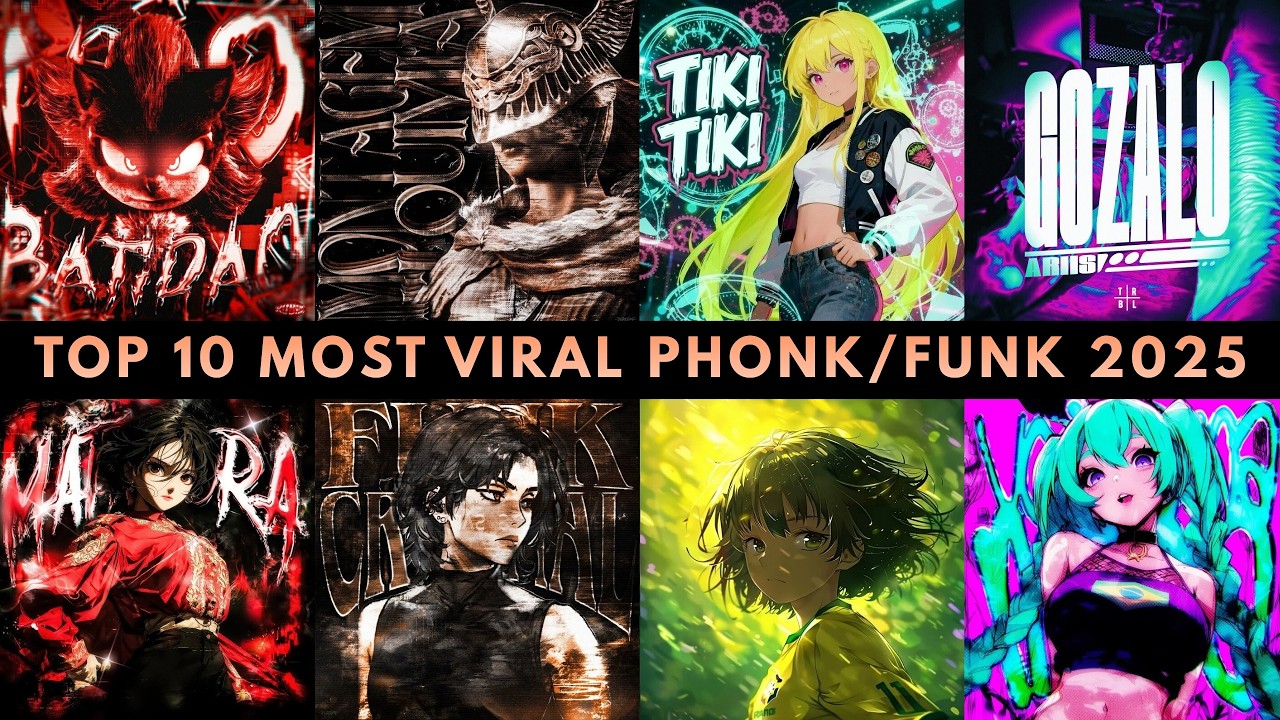 TOP 10 Top 10 Viral Phonk & Funk Hits of 2025 🔥