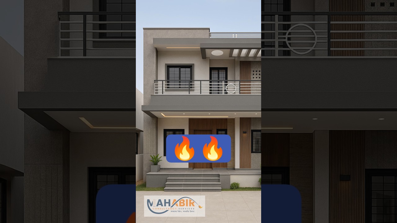 Indian Home Exterior Color Combos 🎨