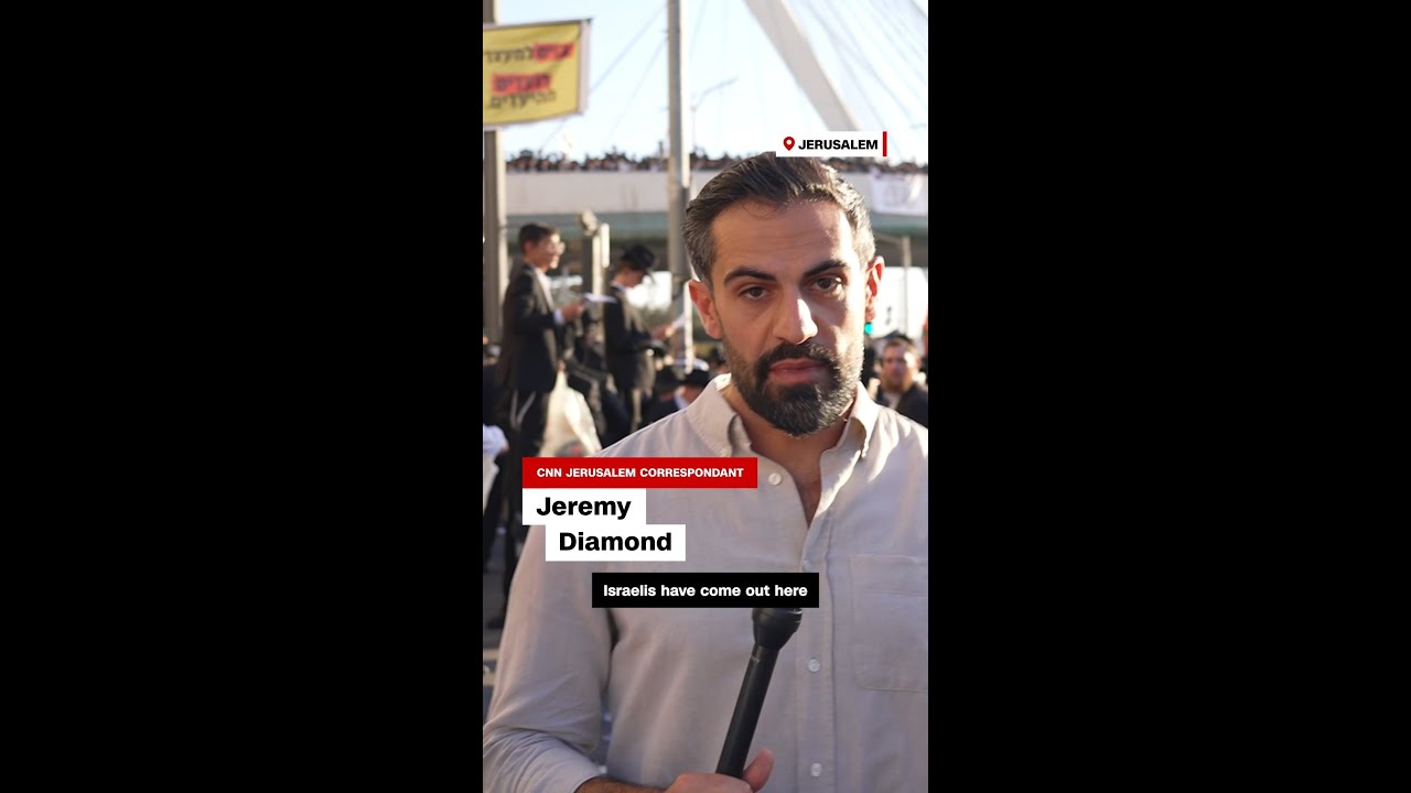 Ultra-Orthodox Israelis Rally Against Military Draft in Jerusalem