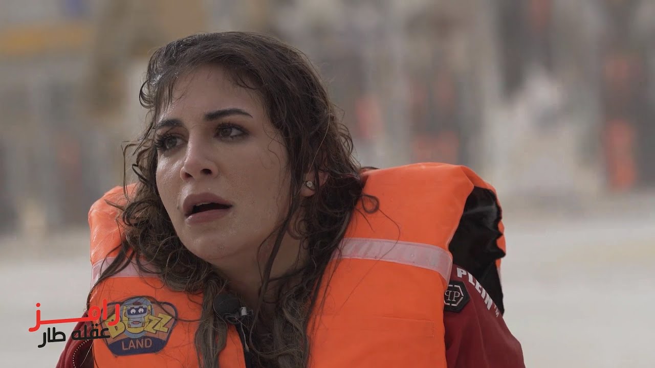 ملك قورة تبكي عند رؤيتها رامز جلال في رامز عقله طار 😢