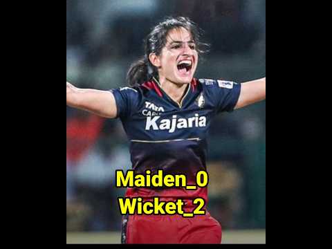 Excellent Bowling 'Renuka Singh'. #shorts #wpl2024 #rcb