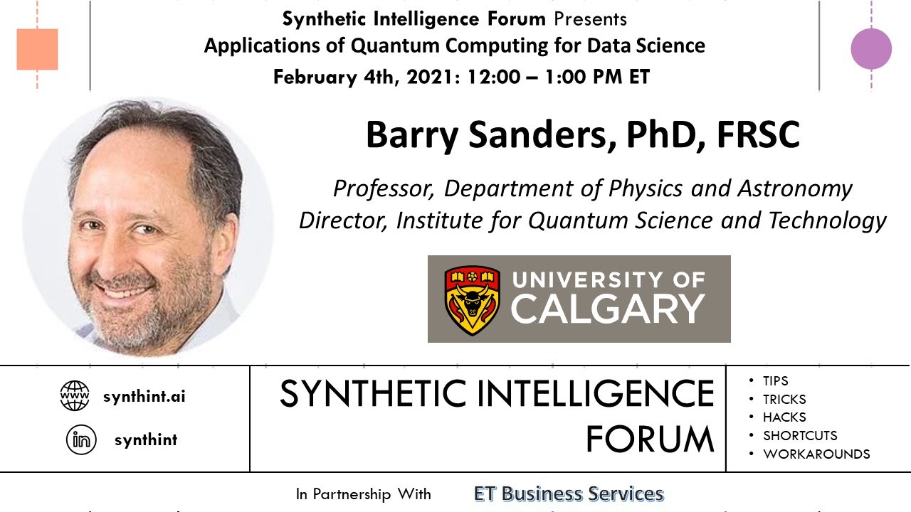 Unlocking Data Science with Quantum Computing: Insights from Prof. Barry Sanders 🔍
