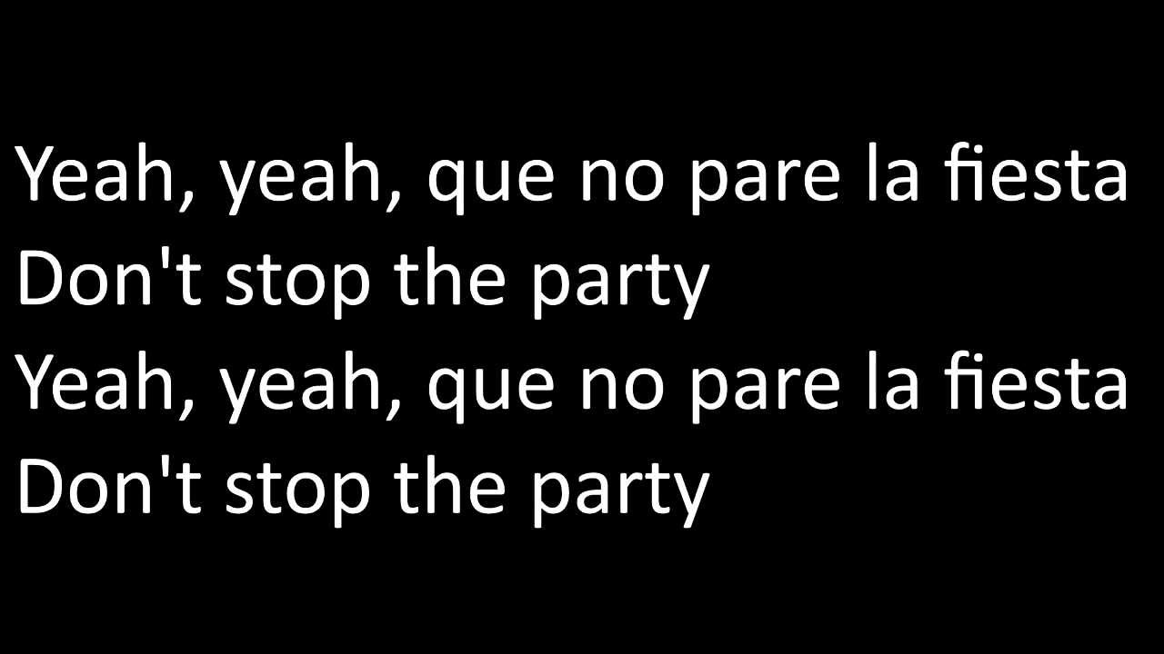 Pitbull - Don't Stop the Party 🎉