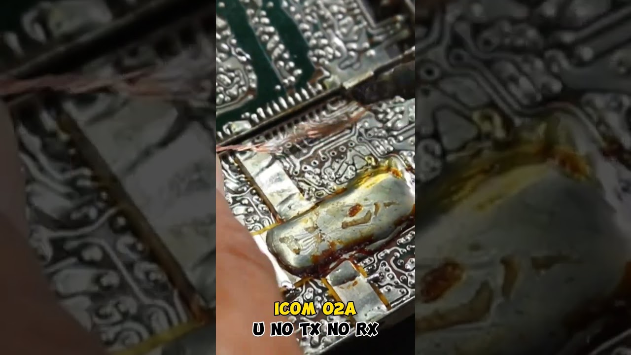 ICOM 02n/at/e/a U repair no tx and rx