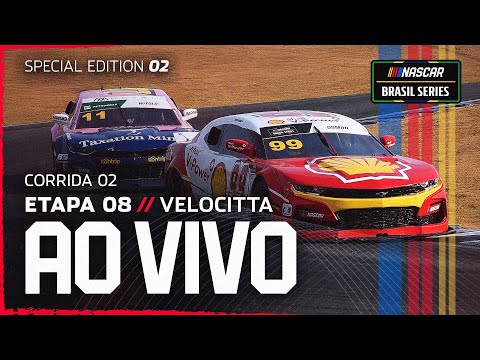 AO VIVO CORRIDA 2 / SEMIFINAL - VELOCITTA - NASCAR BRASIL SERIES 2025