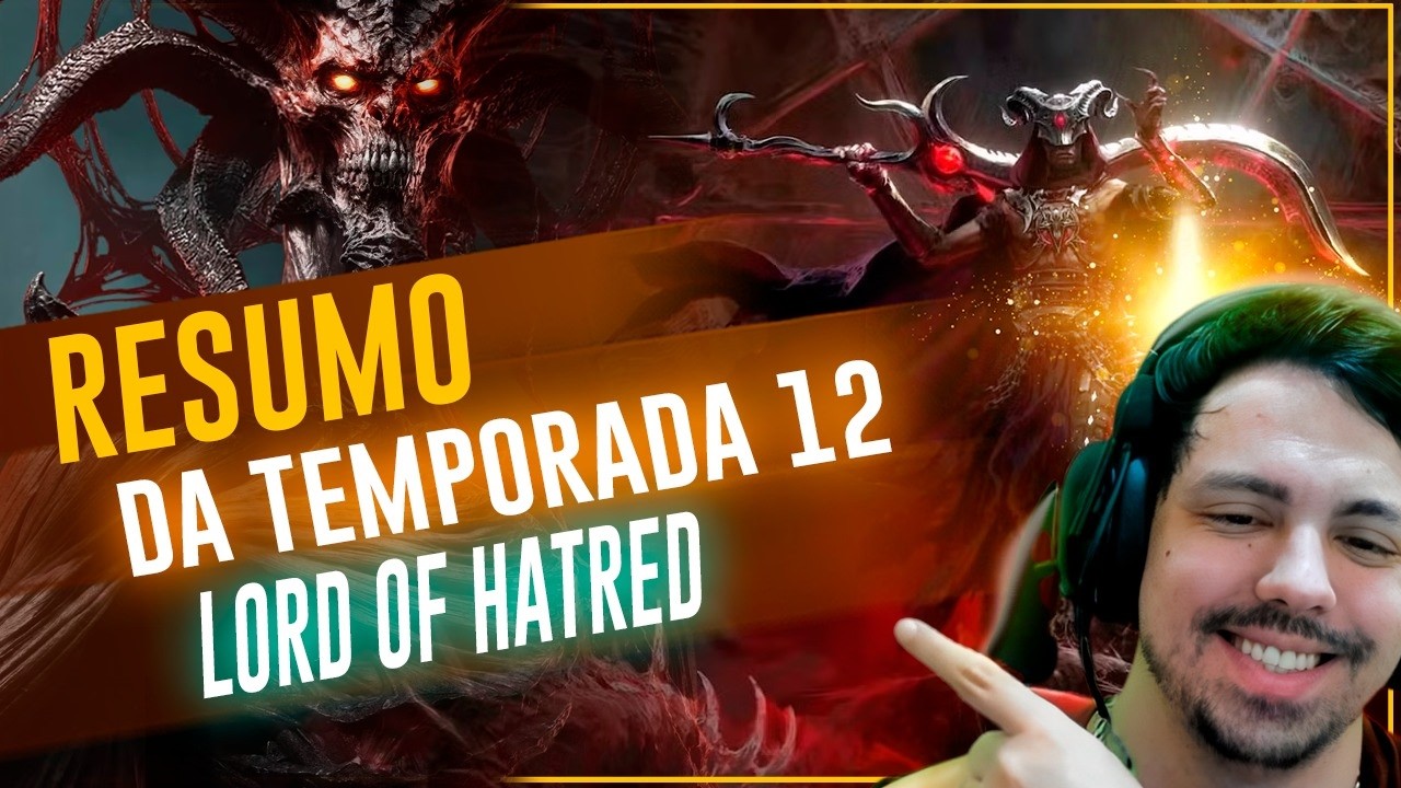 Resumo da Temporada 12 - Diablo 4 Warlock & Paladino ⚔️
