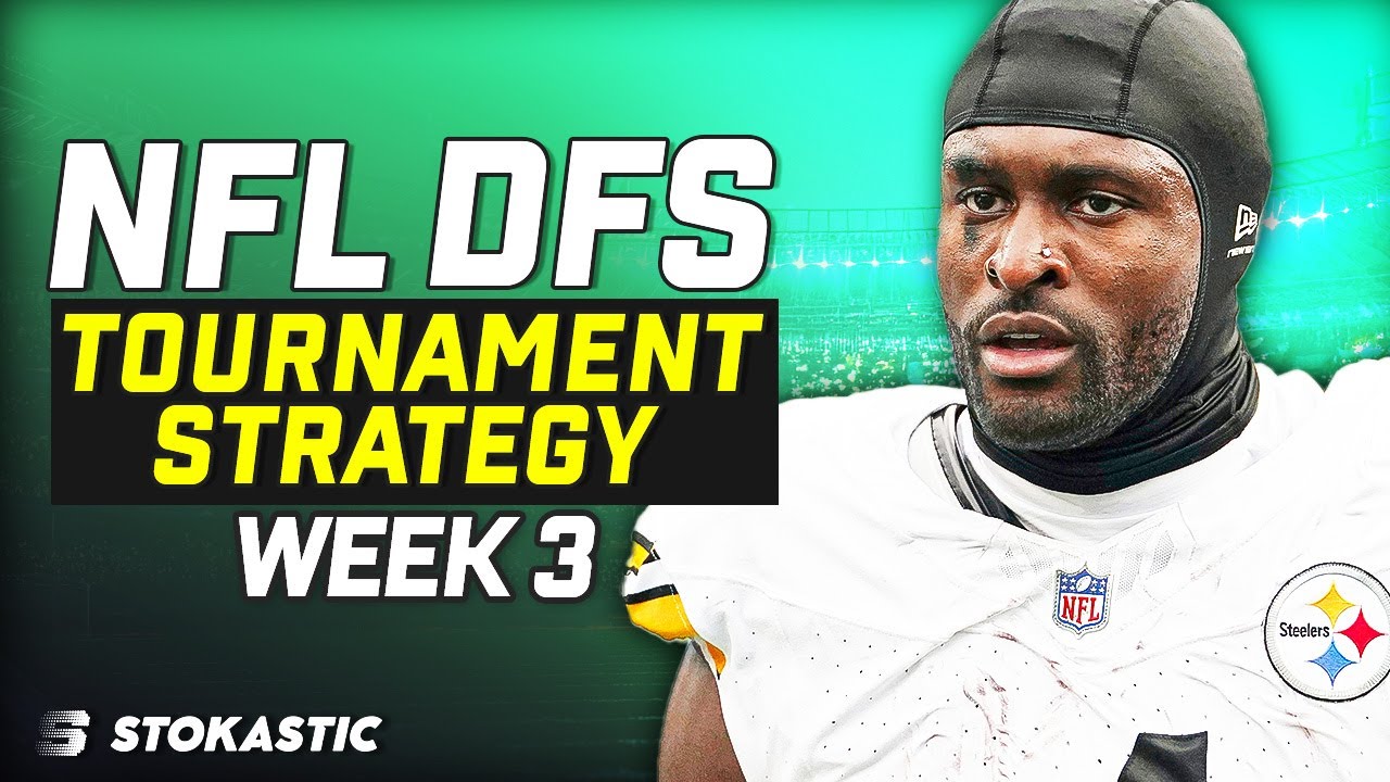 NFL DFS Sims Tournament Strategy Week 3 | NFL DFS Strategy