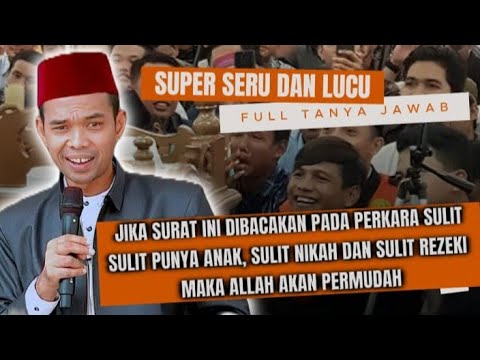 Ceramah Tanya Jawab lucu Uas‼️Special 30 Menit Penuh Ilmu Dan Super Lucu