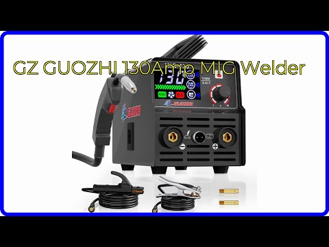 REVIEW (2025): GZ GUOZHI 130Amp MIG Welder. ESSENTIAL details.