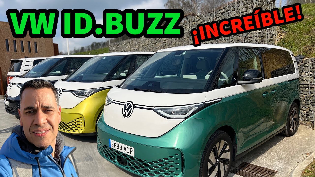 Probamos la Volkswagen ID.Buzz: Impresiones y Opinión 🚐