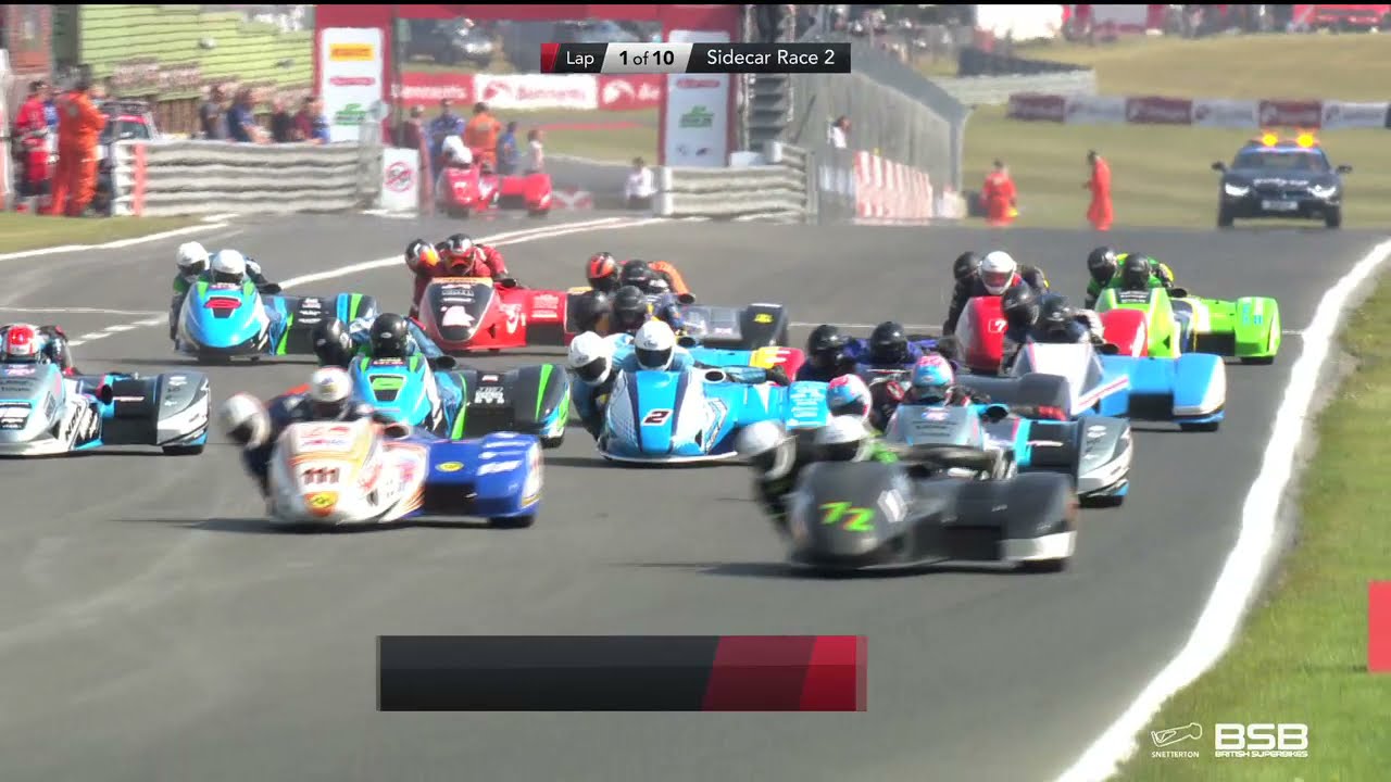Molson Group British Sidecar Race 2 at Snetterton 🏁