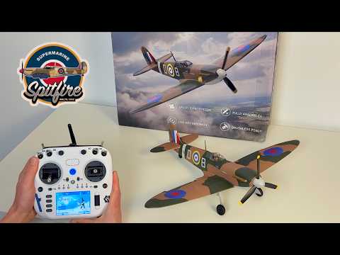 RC Spitfire Warbird 🫡 Surpasses Expectations | Unboxing & Maiden Flights