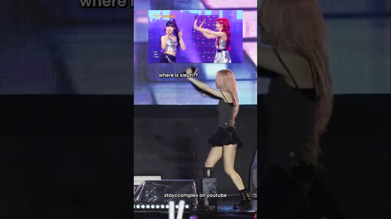 StayC Laughs at Sumin Doing Solo Pair Choreo ๐