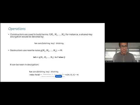 Verification of cryptographic protocols. ilias Cherkaoui (Walton Institute, Ireland)