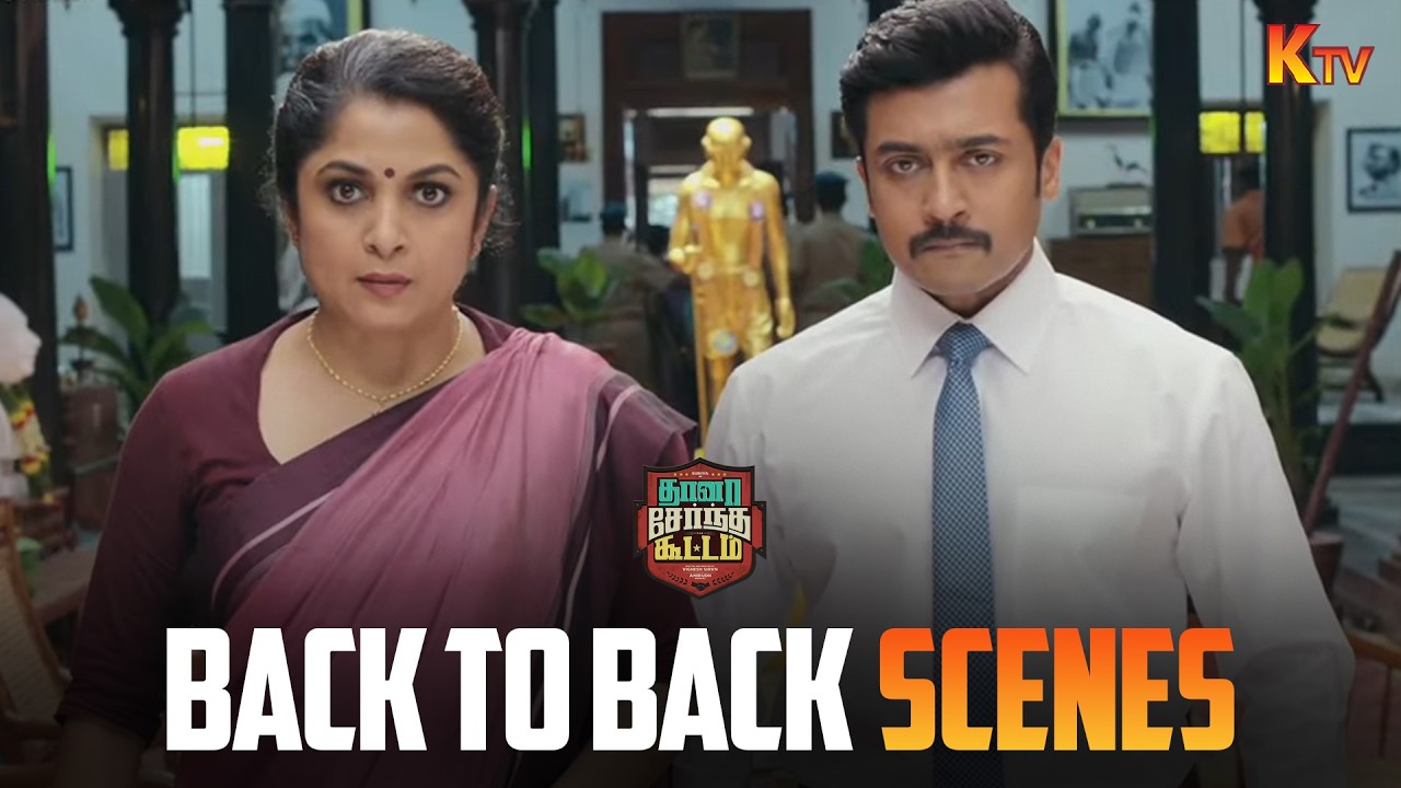 Thrilling Back-to-Back Scenes from Thaanaa Serndha Koottam 🎬 | Suriya, Karthik & Keerthy Suresh
