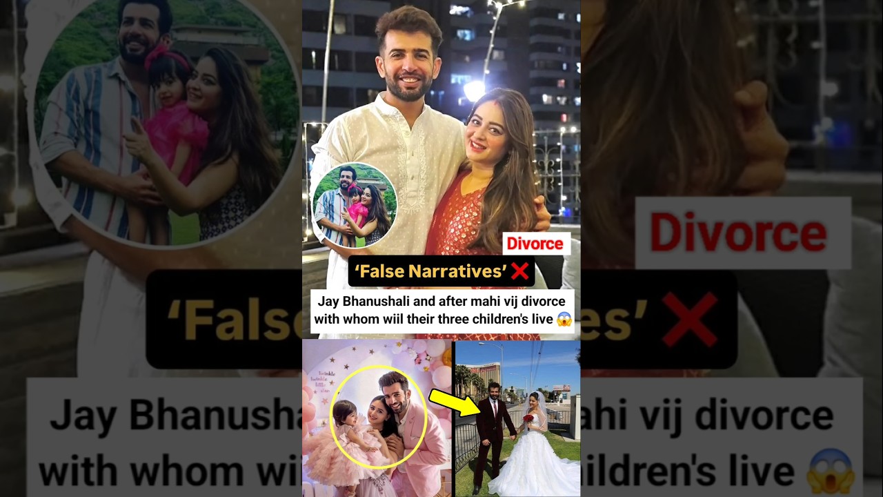 Jay Bhanushali's Life Post-Divorce from Mahi Vij: Who Will Care for Their Kids? 🤔