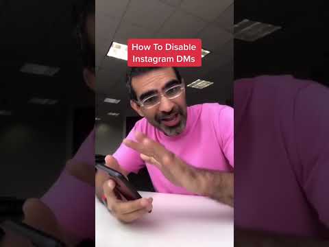 How To Disable Direct Messages On Instagram #shorts