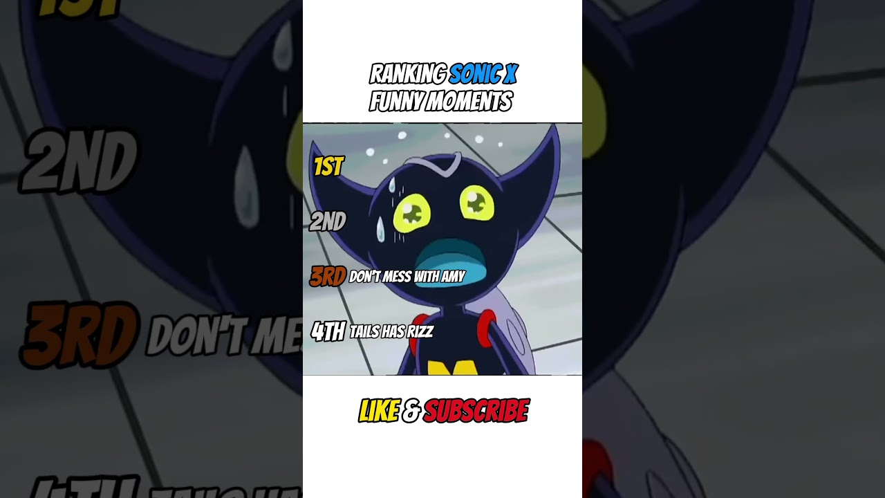 Top Hilarious Sonic X Moments You Can't Miss! 😂